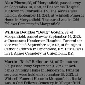 Obituary for William Douglas Gough